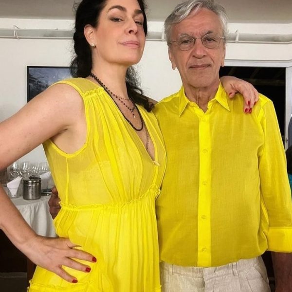 Paula Lavigne e Caetano Veloso na Bahia