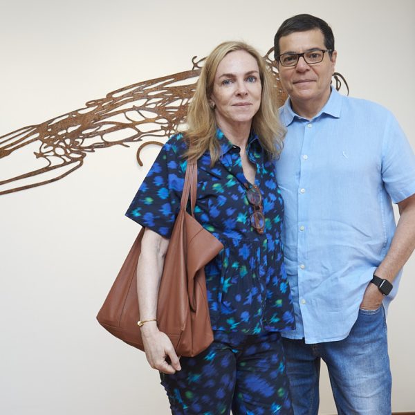 Patricia Kogut e Ali Kamel