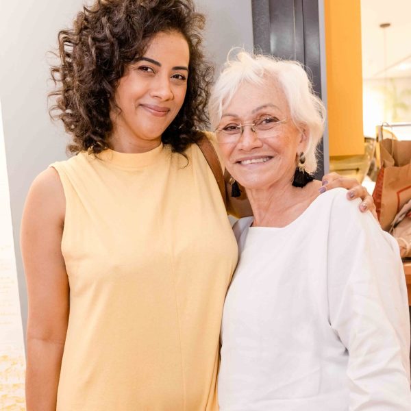Aline Midlej e Glória Alvarez