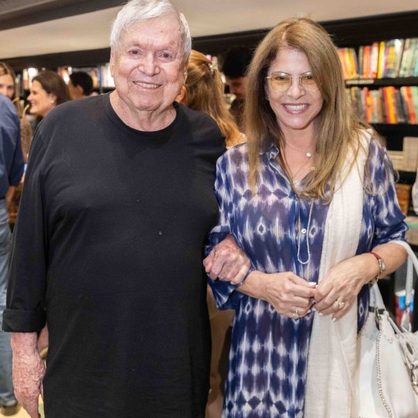 José Bonifácio de Oliveira Sobrinho, o Boni, e Lou de Oliveira