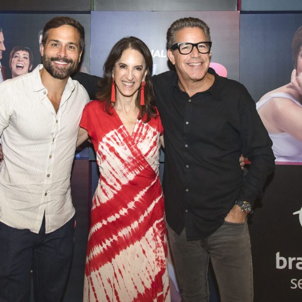 Marcelo Calero, Aniela Jordan e Luiz André Calainho