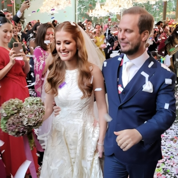 Cecília Geyer e Bruno Maia