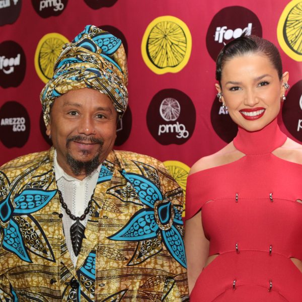 Chico César e Juliette Freire