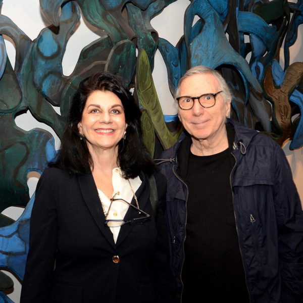 Dorys Daher e Carlos Zílio