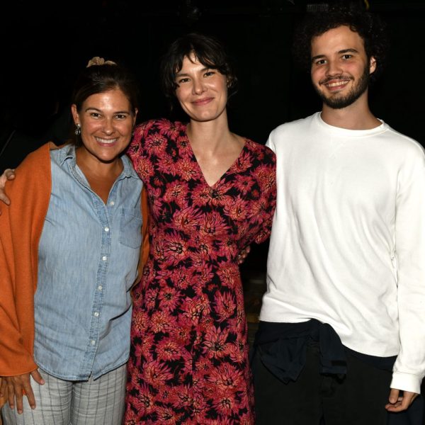 Os irmãos Lina Osório, Luíza Lemmertz e Miguel Borges