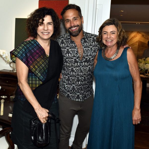 Denis Bandeira, Marcelo Calero e Rosa Maria Araújo
