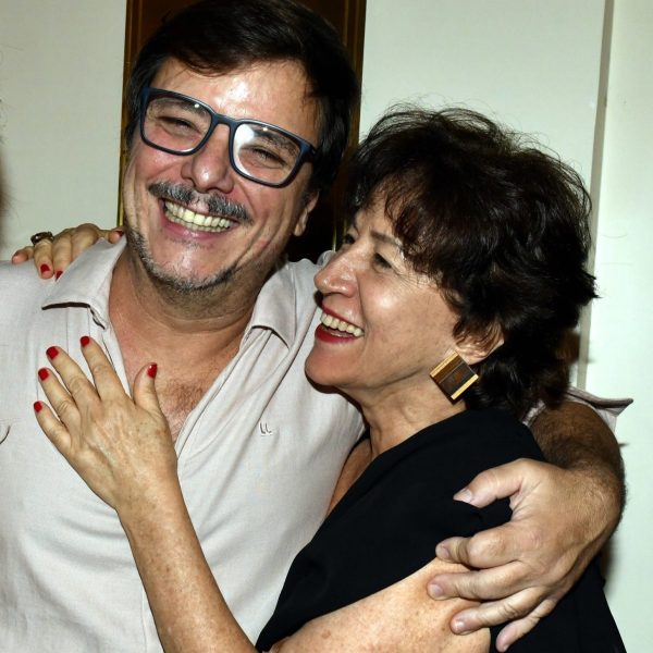 Thelmo Fernandes e Ângela Rebello