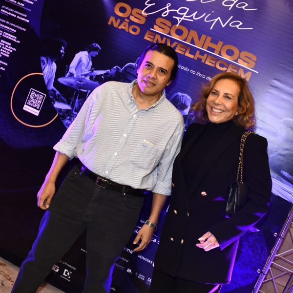 Arlete Salles e o filho Gilberto