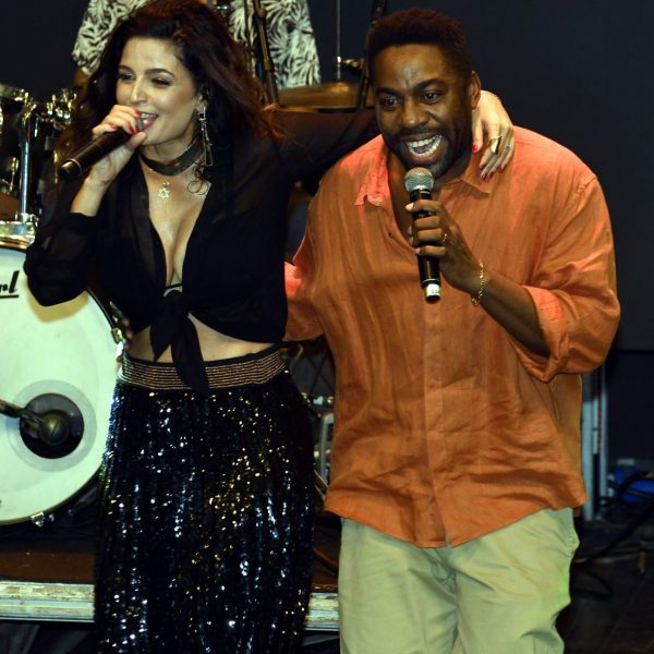 Emanuelle e Lázaro Ramos