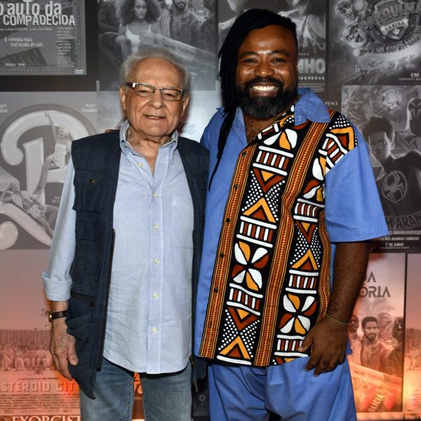 Othon Bastos e Rodrigo França