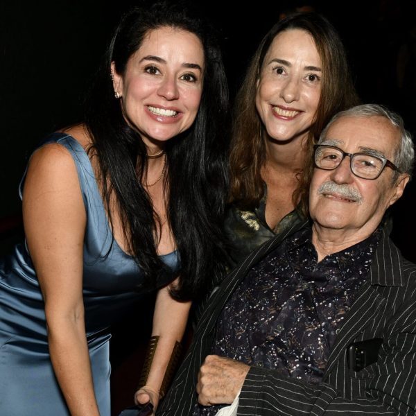 Zulma Mercadante, Ivelise Ferreira e Luiz Carlos Lacerda, o Bigode