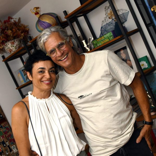 Babi Cunha e Ricardo Hachya