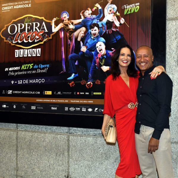 Luiza Brunet e Marcio Vieira