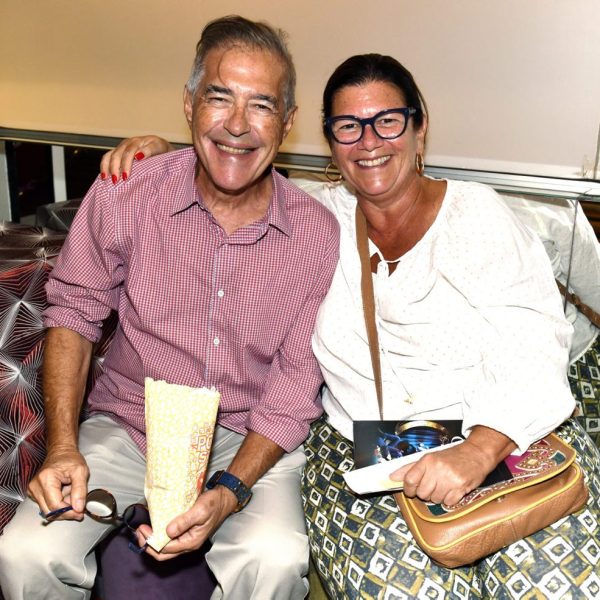 Geraldo Simões e Andrea Pachá