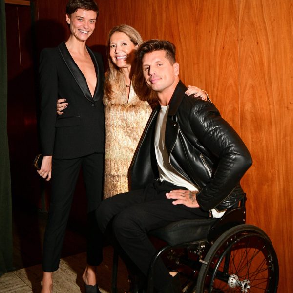 Donata Meirelles entre Fernando Fernandes e Lais Oliveira