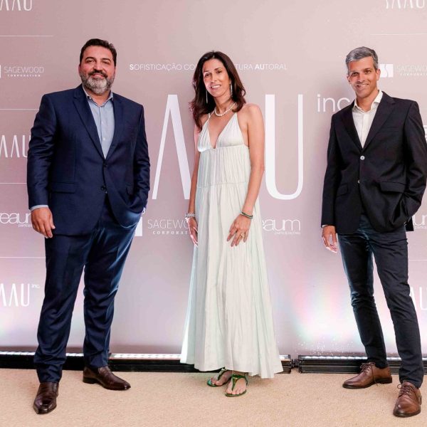 Os sócios Douglas Strabelli, Andrea Maturano e Victorio Abreu