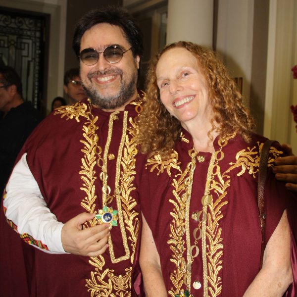 Eduardo Barata e Eva Dóris Rosental