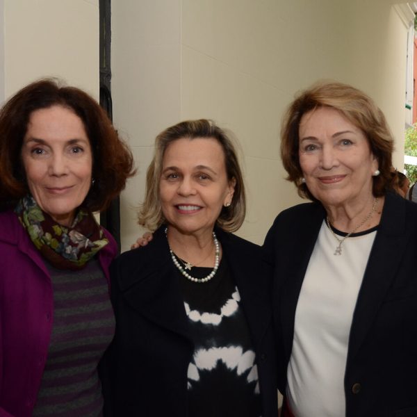 Elisa Byington, Maria Eduarda Marques e sua mãe Ana Maria Castro