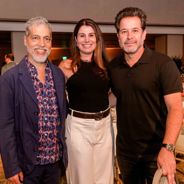 Estevão Ciavatta, Beatriz Biolchini e Murilo Benicio