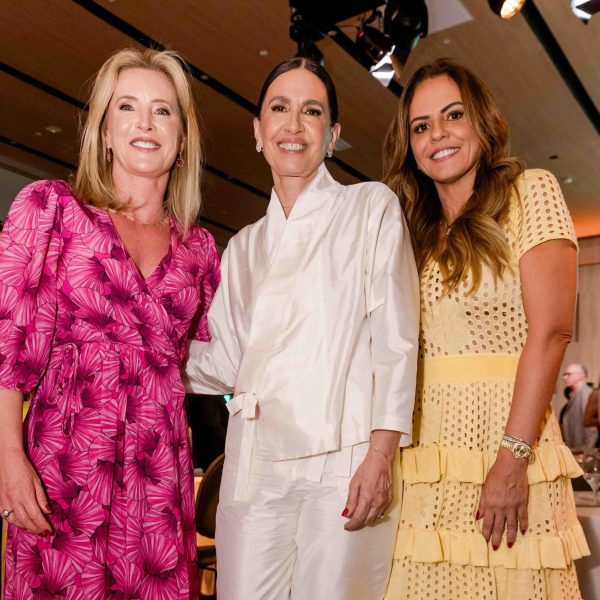 Fernanda Leitão, Flora Gil e Michelle Novaes