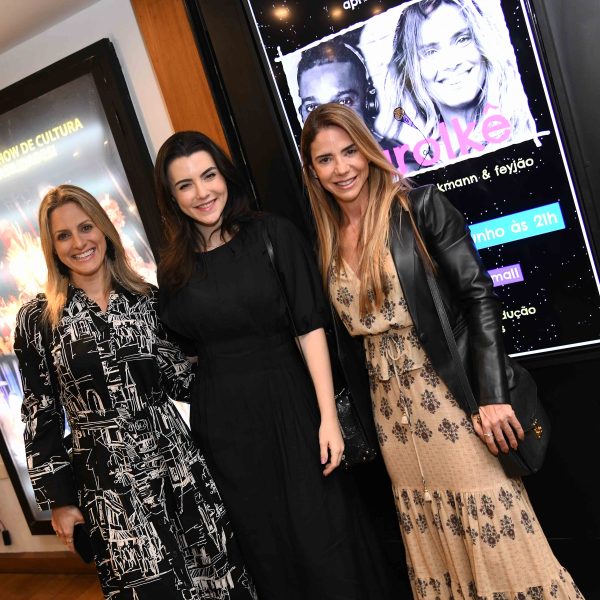 Fernanda Mancini Luiza Marcolini e Tatiana Mendes