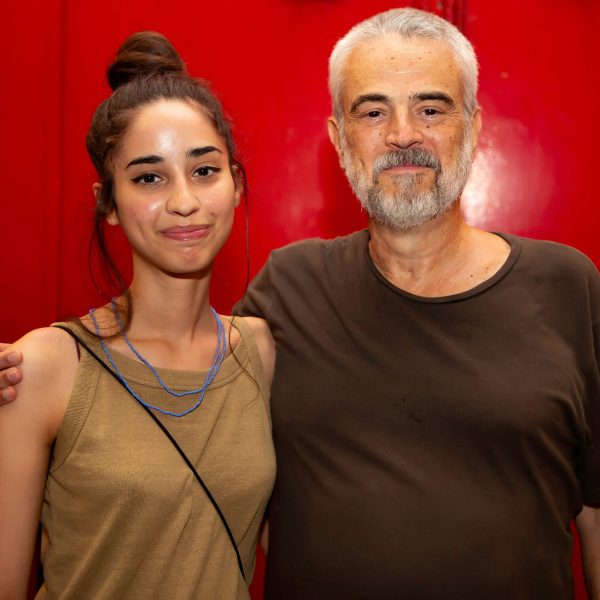 Gilda de Almeida Prado e seu pai Guilherme de Almeida Prado