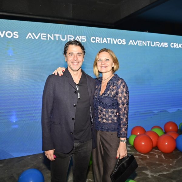 Claudio Lins e Alexandra Di Calafiori