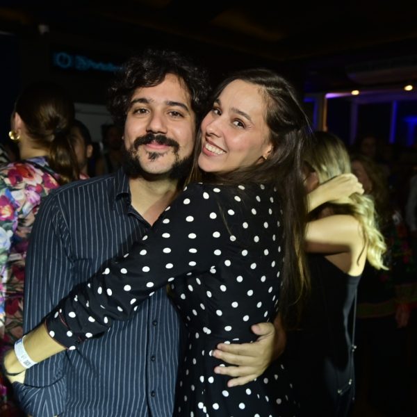 George Sauma e Tati Lopes