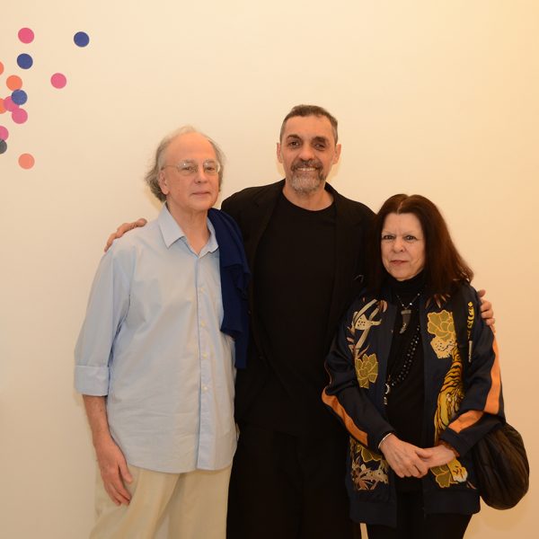 José Thomaz Brum, José Damasceno e Vanda Klabin