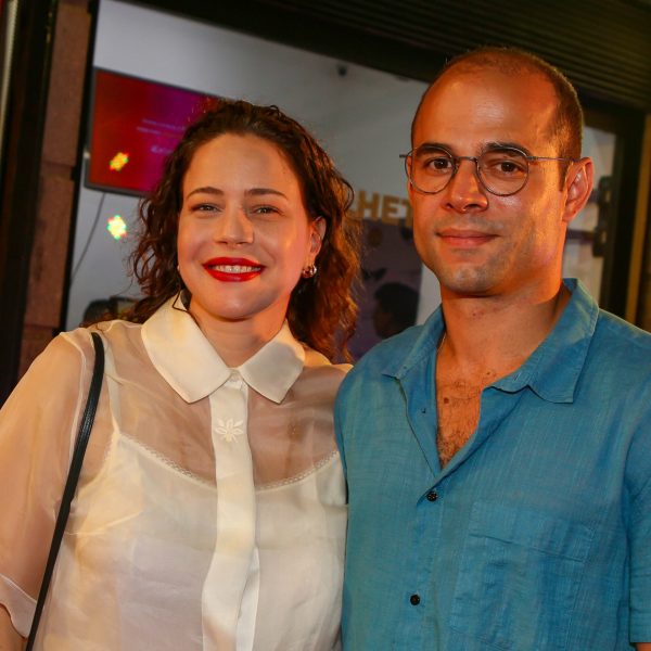 Leandra Leal e Guilherme Burgos