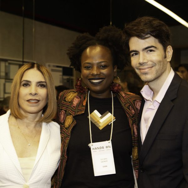 Liège Monteiro, Luana Génot e Luiz Fernando Coutinho