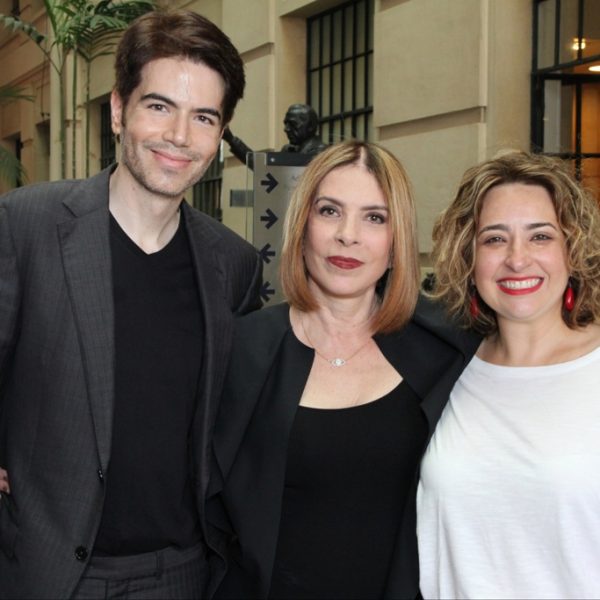 Luiz Fernando Coutinho, Liège Monteiro e Camila Pacheco
