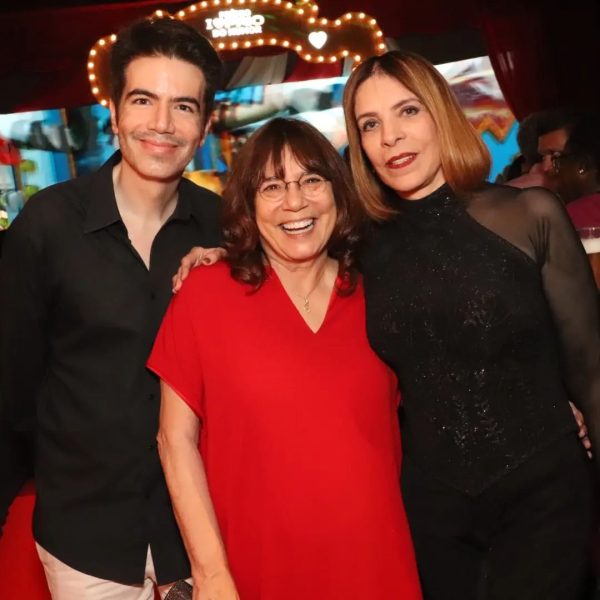 Luiz Fernando Coutinho, Margareth Boury e Liège Monteiro