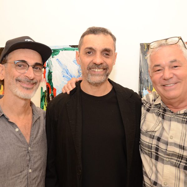 Luiz Zerbini, José Damasceno e Marcos Chaves
