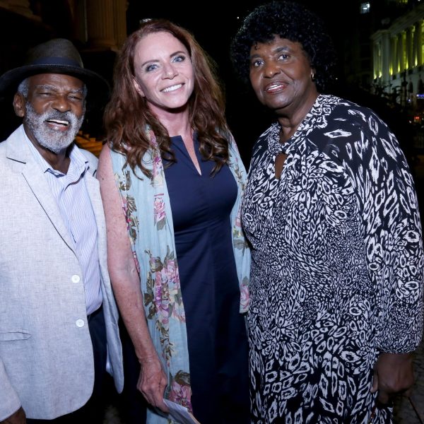 Antonio Pitanga, Leilane Neubarth e Benedita da Silva