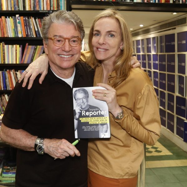 Edney Silvestre e Patricia Kogut