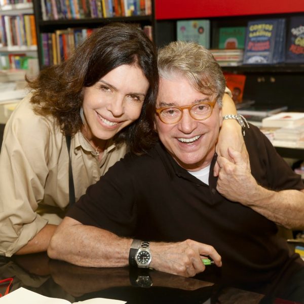 Edney Silvestre e Lu Lacerda