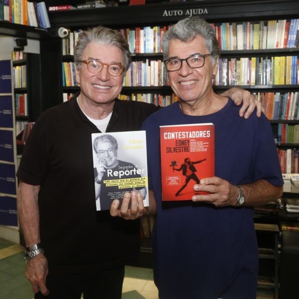 Edney Silvestre e Paulo Betti