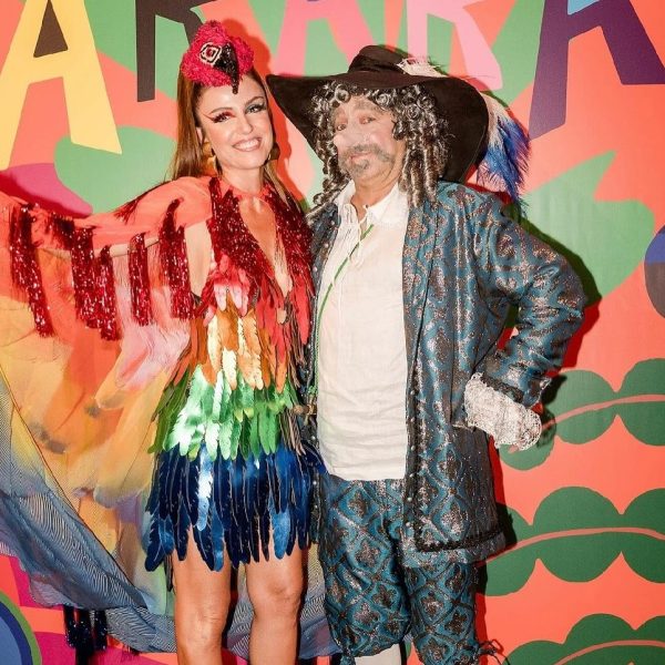 Malu Barretto e Vik Muniz