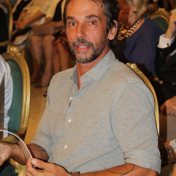 Marcos Nadaleto, vencedor na categoria Artes Plásticas
