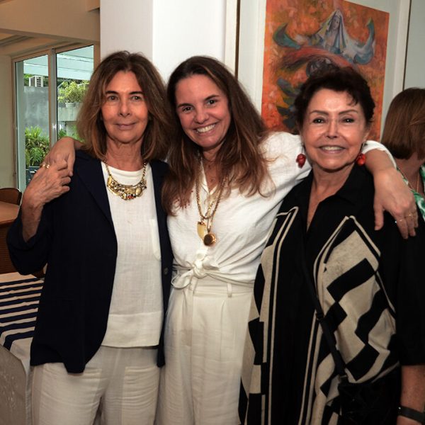 Maria Helena Carneiro da Cunha, Chris Rego e Maria Oiticica