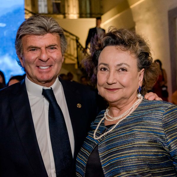 Luiz Fux e Margareth Dalcolmo