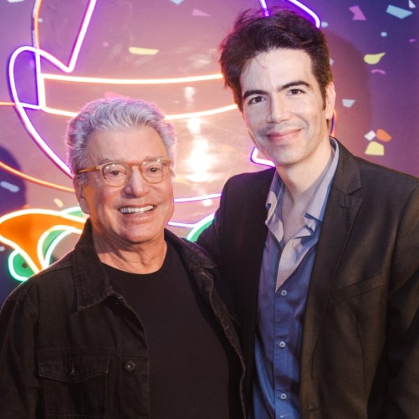 Edney Silvestre e Luiz Fernando Coutinho