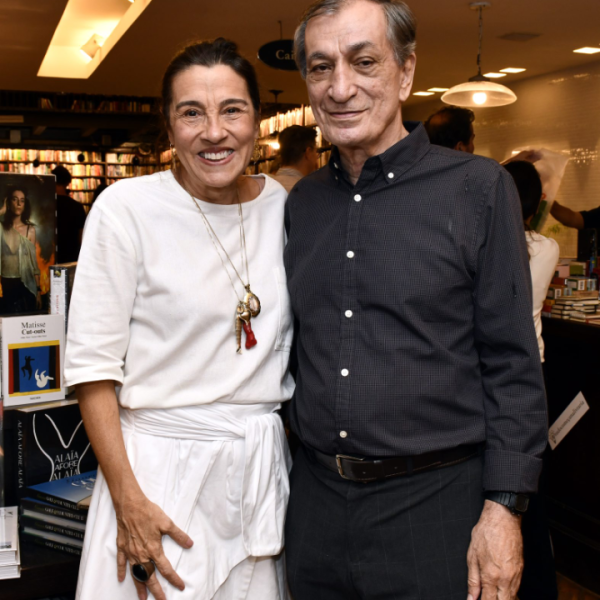 Patrícia Casé e Antonio Cícero