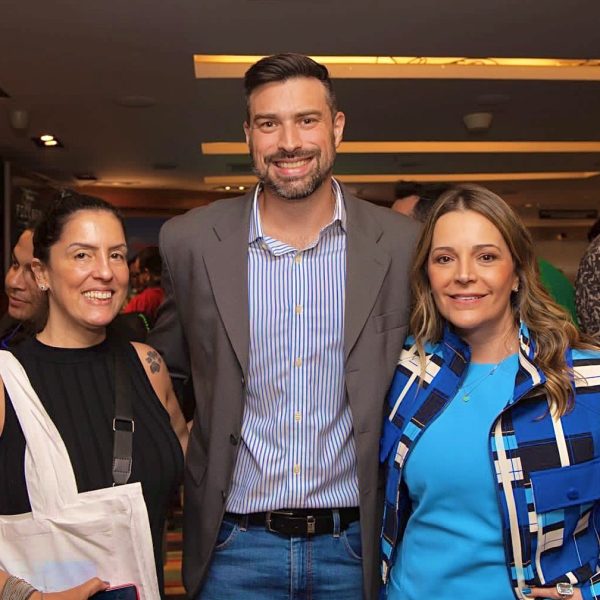 Paula Passos, Ivan Ribeiro e Renata Borges Pimenta