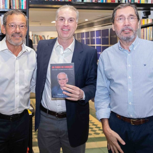 Paulo Niemeyer Filho, Eduardo Saad e Merval Pereira