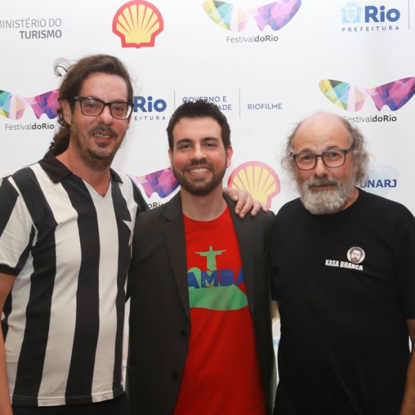 Pedro Bronz, Leonardo Bruno e Roberto Beliner