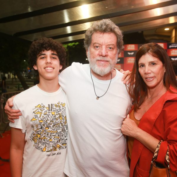 Os Gandelman: Ravi, Leo e Flávia