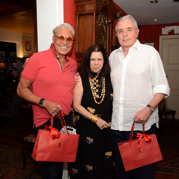 Ricardo Bruno, Vanda Klabin e Luiz Celso Monteiro de Andrade