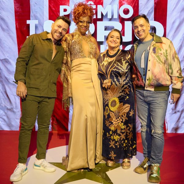 Rodrigo Sant'anna, Silvetty Montilla, Grace Gianoukas e Rodrigo Fagundes